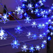 Guirlande lumineuse flocons — 4 longueurs — Présentation 3