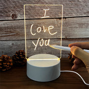 Lampe à message effaçable — Petits mots lumineux — Présentation 1