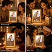 Plaque photo et musique personnalisée — Socle lumineux — Présentation 6