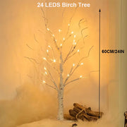Arbre lumineux effet bouleau — 24 ou 144 LED — Présentation 7