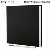 Album photo adhésif noir-C — couverture textile