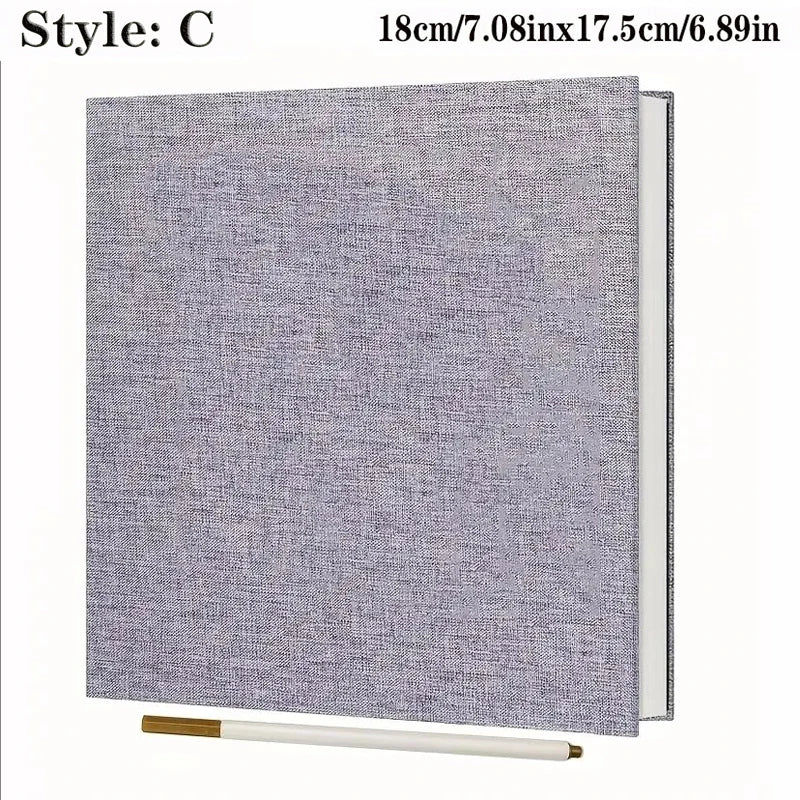 Album photo à couverture textile — exemple de coloris et de format