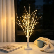 Arbre lumineux effet bouleau — 24 ou 144 LED — Présentation 2