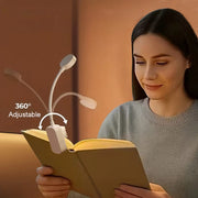 Lampe de lecture à pince — 3 teintes de lumière — Présentation 5