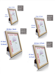 Comparaison des formats de cadres et dimensions des photos