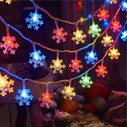 Guirlande lumineuse flocons — 4 longueurs — Présentation 5