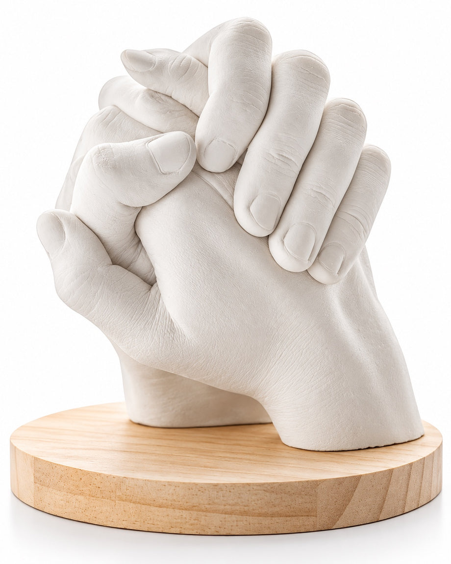 Kit Moulage 3D des Mains — Duo | Empreinte Éternelle